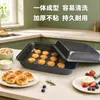 Molde Rectangular Antiadherente para Hornear Pasteles, Molde de Acero al Carbono, Disponible en Tamaños Grande, Mediano y Pequeño, Molde para Hornear con Recubrimiento Antiadherente para Asar Pollo
