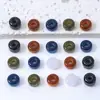 Ojo de Gato de Resina Arena Movediza Cilíndrico Agujero Grande Cuentas Sueltas Hebilla de Cuentas Hebilla de Cuerda DIY Joyería Estilo Retro Accesorios para Ropa