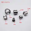 Porca de Aço Inoxidável 304 Rosca Interna Porca Alargada Acessórios Boca de Trompete Bico de Óleo Bucha de Tubo de Cobre Conector Terminal