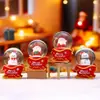 Base de trineo navideño transfronterizo bola de cristal pequeña regalo de vacaciones para niños decoración navideña para el hogar fabricante venta al por mayor