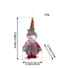 Muñeca de Navidad al por mayor Hong Kong Gorro de punto de amor Ciervo Muñeca Reno Muñeca sin rostro Decoración de escritorio Adornos