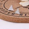 Estilo Coreano Mercado Nocturno Más Vendido Flor Flash Diamante Perla Aretes Femeninos Amor Geométrico Diamante Joyería Aretes