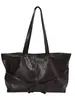 Bolso de Hombro de Cuero Suave Retro para Mujer Textura de Alta Calidad Gran Capacidad Bolso de Hombro Moda Commute Temperamento Versátil Bolso Cruzado