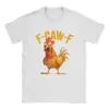 Camiseta Engraçada Frango Frango Masculina Camiseta de Algodão Engraçada Gola Redonda Manga Curta Camiseta Presente Roupa Criativa