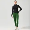 Hermoso Conjunto de Chaqueta para Yoga de Otoño e Invierno, Nueva Chaqueta Deportiva con Cremallera y Cuello Alto, Ropa de Fitness, Práctica de Pilates