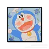 Pintura al óleo digital DIY para niños, personajes de dibujos animados, anime, animales, relleno de color, pintura al óleo, pintado a mano, digital, hecho a mano, pintura decorativa
