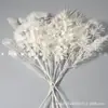 Flores Artificiais Brancas de Casamento para Teto do Salão de Casamento, Arranjo de Piso do Palco, Decoração de Corredor e Arranjo de Flores