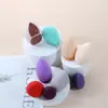Huevo de Belleza Recubierto de Silicona, Transpirable y a Prueba de Moho, Herramienta de Belleza Especial para Maquilladores, Esponja de Silicona para Maquillaje, Huevo de Calabaza