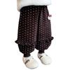Calça Feminina Outono e Inverno 2025 Novo Estilo Moda Infantil Roupas de Inverno Moda Bebê Menina Inverno Moda Bonita Calça Casual Forrada com Fleece