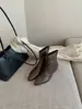 Encuentro de Primera Temporada Versión Coreana Botas Skinny con Cremallera Trasera Retro para Mujer 2026 Otoño Nuevo Estilo Elegantes Botas de Tobillo de Caballero con Punta