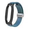 Adecuado para Xiaomi Mi Band 3/4/5/6/7/8 Generación Correa de Silicona Magnética Plegable Correa Universal Xiaomi Mi Band