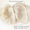 Venta al por mayor del fabricante Especializado en Transmisión en vivo Geodas de Ágata Natural Piedras en Bruto Cornucopia Decoración del Hogar Adornos de Cristal para Escritorio
