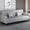 Sofá de escritório, sofá de tecido, sofá-cama para apartamento pequeno, sofá de escritório, sofá de recepção para sala de conferências, de dupla finalidade