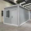 Casa Móvil Contenedor Habitable Exportable, Casa Prefabricada de Acero Color, Oficina Contenedor de Montaje Rápido, Casa Prefabricada Temporal para Sitios de Construcción