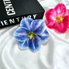 Cabeza de flor artificial, tulipán con pétalos abiertos, flores artificiales para fotografía de bodas, accesorios para el cabello, materiales para manualidades y flores decorativas