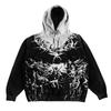 Ropa de mujer estilo ins, otoño e invierno 2023, nuevo suéter con capucha y estampado personalizado.