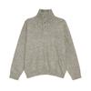 MTLCLOTHES Roupa Masculina Outono Novo Estilo Coreano Temperamento Simples Botão Decorativo Gola Alta Suéter Tendência