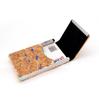 Estuche para tarjetas de visita de alta gama con veta de madera para protección ambiental, tarjetero para oficina, LOGO impreso con láser, pitillera en stock al por mayor
