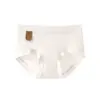 Ropa Interior de Algodón Puro Sin Costuras para Mujer Verano Delgado Transpirable Algodón 7A Entrepierna Antibacteriana Algodón Suave Cintura Media Bragas para Mujer Venta al por Mayor