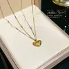 Diseño de Moda Sentido Corporal Acero de Titanio Collar Mujeres Lujo Ligero Nicho Versátil Celebridad de Internet Cadena para Clavícula Cadena de Collar con Sentido de Alta Gama Joyería