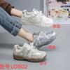 2025 Nuevos Zapatos Planos Deportivos Casuales de Moda para Mujer Exportación Estilo Caliente Lo802