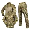 RuiZe Conjunto de Uniforme Táctico de Primavera y Otoño Traje de Rana AK Conjunto de Tres Piezas Resistente al Agua Camuflaje para Exteriores Uniforme de Entrenamiento Venta al por Mayor