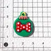Casa Rosa Navideña de Dibujos Animados Pegamento de Crema Materiales DIY Hechos a Mano Funda Casera para Teléfono Móvil Pasador Joyería Resina Pequeños Accesorios