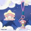 Sanrio Genuíno Lanterna Noturna a Querosene Pingente Ornamentos Luminosos Chaveiro Pingente para Mochila Boneca