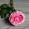 Mano artificial sensación hidratante rosa decoración del hogar sensación de mano flor artificial decoración de boda flor hidratante rosa té flor artificial