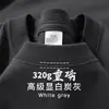 Camiseta de algodón puro con logo, cuello redondo, camiseta de manga corta de peso pesado de 320 g para hombre, corte holgado, marca de moda, camiseta base de color liso