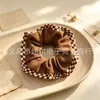 Gomas para el pelo de color sólido retro estilo francés, Scrunchies grandes estilo coreano, Gomas para el pelo de alta elasticidad, Suministro al por mayor, Ventas directas del fabricante