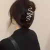 Pinza para el Cabello de Onda Grande Aleación Forma MM Parte Posterior de la Cabeza y2k Recogido Pinza de Garra Mujeres ins Estilo Frío Pinza de Garra para el Cabello Pinza de Tiburón de Nicho