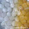 Urso Resinado com Cabeça de Gato e Patas de Gato que Mudam de Cor com Luz UV, Pulseira com Contas Espaçadoras para Celular, Acessórios para Corrente de Celular DIY Feita à Mão