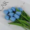 Tulipán Flor Artificial Decoración del Hogar Sensación de PU Arreglo Floral de Gama Alta Accesorios para Fotos Fabricante de Flores Artificiales Venta al por Mayor Transfronteriza