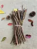 Rama DIY hecho a mano rama seca jardín de infantes haciendo palo de madera Mori tronco árbol de flores colgante de pared palo de madera redondo anillo natural creación