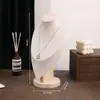 Soportes de Exhibición de Joyería al por Mayor de Fábrica, Accesorios para Escaparates de Collares, Maniquíes para Tiendas de Ropa en Transmisión en Vivo, Estantes de Joyería