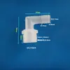 Cotovelo Pagoda Pp Anti-Corrosão Resistente a Ácido e Alcali Couro Tubo de Água Mangueira Conexão Plástico Porca Fina Rosca Externa Saída de Ar