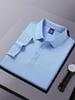 Playeras tipo polo de seda personalizadas, Camisetas de manga corta, Ropa de trabajo corporativa con logotipo bordado, Uniformes de equipo para hombre, Sin planchado
