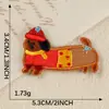 Nueva Etiqueta Bordada Parche Bordado Cachorro Lindo Autoadhesivo DIY Funda para Teléfono Móvil Accesorios Creativos Parche de Tela para Manualidades al por Mayor