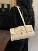 Bolso Bandolera Retro Nuevo 2026 para Mujer, Bolso de Hombro Bajo el Brazo, Bolso de Mano de Estilo Coreano de Moda y Sencillo, Nicho, para Viajes Diarios
