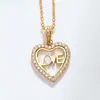 Collar en Forma de Corazón para Mujer, Acero de Titanio, Lujo Ligero, Nicho, Sensación de Alta Gama, Artículo Caliente 2025, Regalo para Novia, Accesorio
