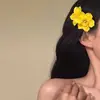 Explosiones Yu Meiren Pinza para el Cabello Doble Orquídea Estilo Vacaciones en la Costa Flequillo Pinza Lateral Cabello Suelto Adorno para la Cabeza Accesorios para el Cabello para Mujeres