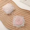 Guofeng Nuevo Estilo Chino Malla Encaje Multicapa Rosa Seco DIY Accesorios Hechos a Mano para el Cabello Accesorios para Corsage de Ropa