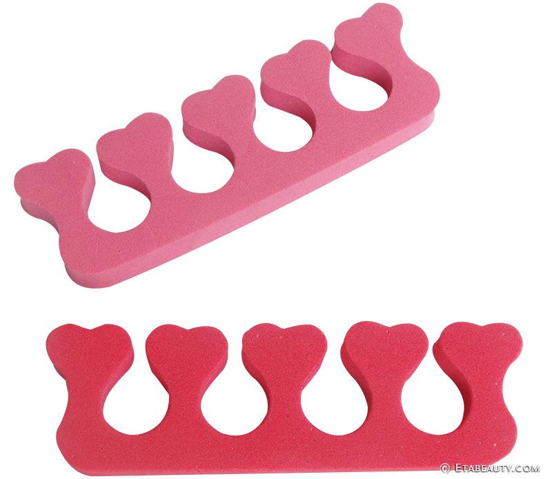 EVA海绵脚部分趾器五指美甲ins手指甲夹脚丫固定辅助器