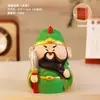 Cinco Dioses de la Riqueza de Carretera Estilo Chino Creativo Lindas Figuras de Mascotas con Significados Auspiciosos, Pequeños Adornos para Decoración de Escritorio, Regalos Navideños al por Mayor