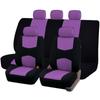 Funda de asiento para comercio exterior funda de asiento para coche cojín de tela de poliéster funda de asiento universal para las cuatro estaciones funda de cojín juego de 4 piezas juego de 9 piezas