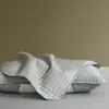 Popular Almohada de Tracción tipo Sándwich de Látex para Protección del Cuello, Ayuda a Dormir, Rebote Lento, Núcleo de Almohada No Colapsable, Tejida, para Uso en Casa y Estudiantes