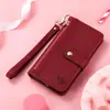 Funda de Piel con Cremallera de Corazón para Teléfono Vivo V70 S50/X300/S30 Pro Mini con Ranura para Tarjetas
