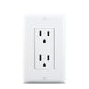 Enchufe de pared GFCI estándar americano UL y enchufe NEMA estándar norte y sudamericano de 15A/20A con USB