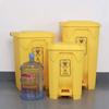 Bote de basura médico de pedal de plástico hospital clínica cubo de almacenamiento de residuos engrosado bote de basura para exteriores Hogar